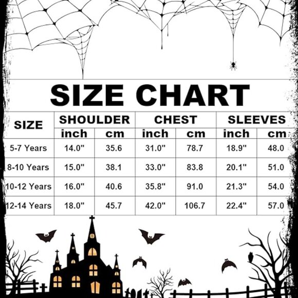 Grim Reaper Children's Halloween Costume Set with Waist Chain and Toy Scythe - Picture 3 of 10